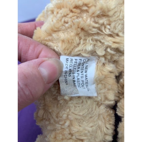 Matrix Caliie Bear by Douglas Cuddle Toys Creamy Tan Brown Bear 12" Plastic Eyes - Picture 9 of 10